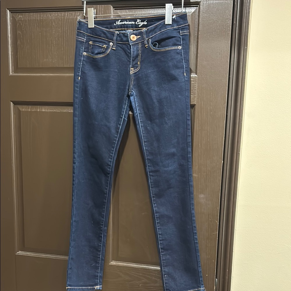 American Eagle Outfitters Blue Skinny Jeans